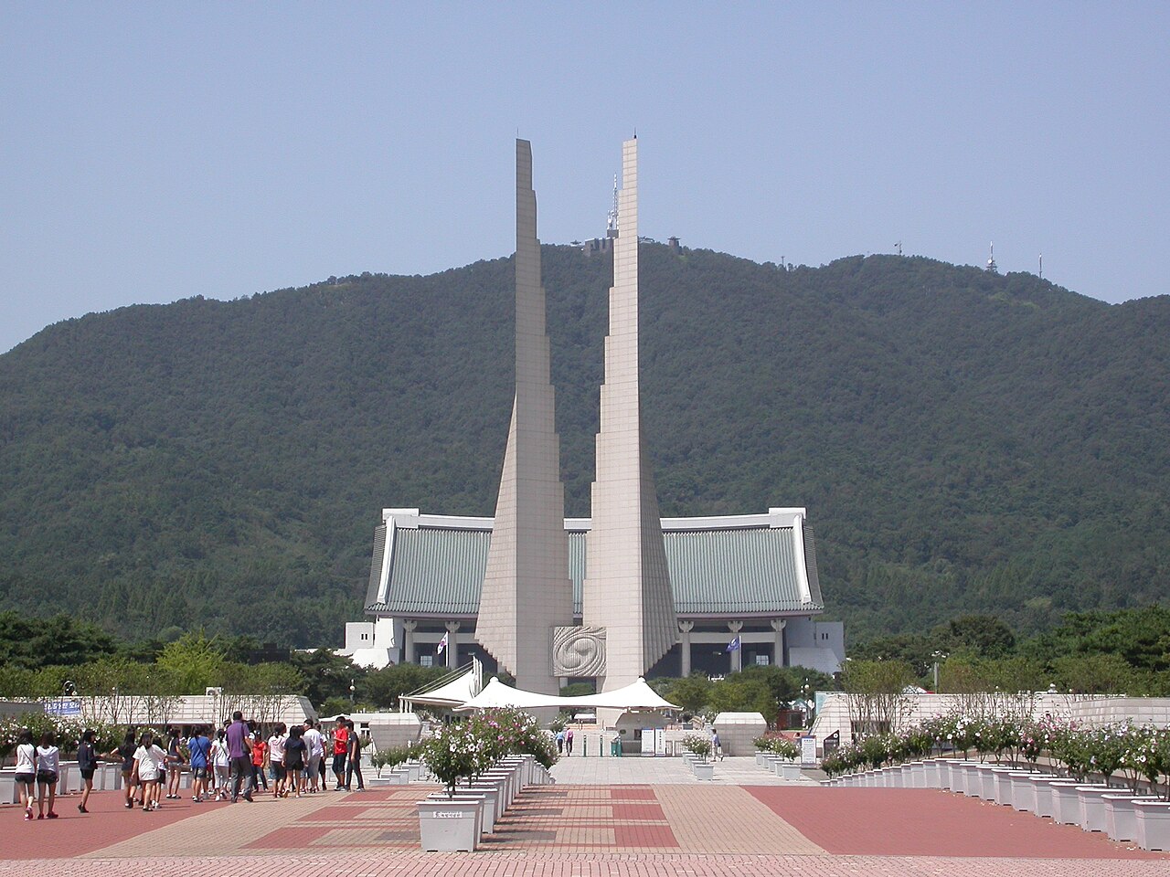 천안 독립기념관 겨레의집 전경