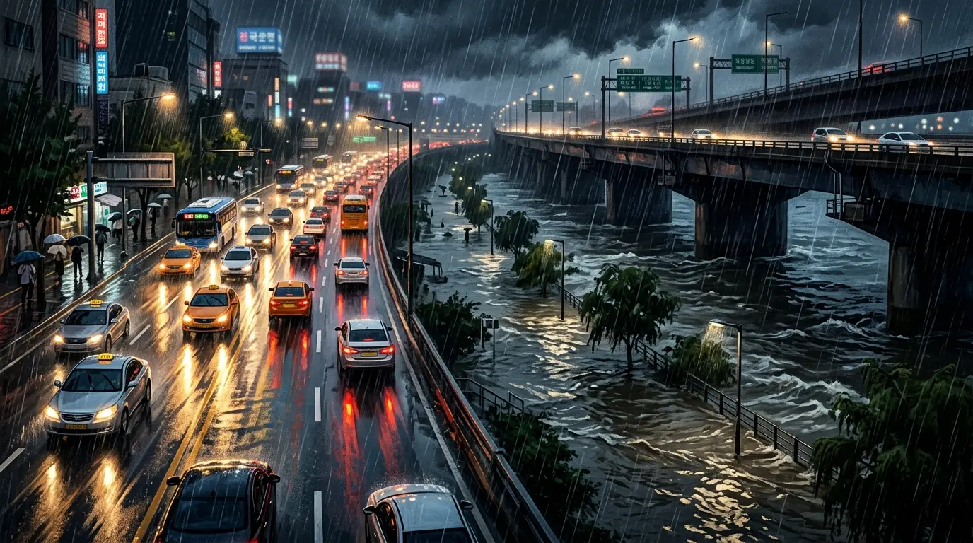 busan-heavy-rain-river-controls