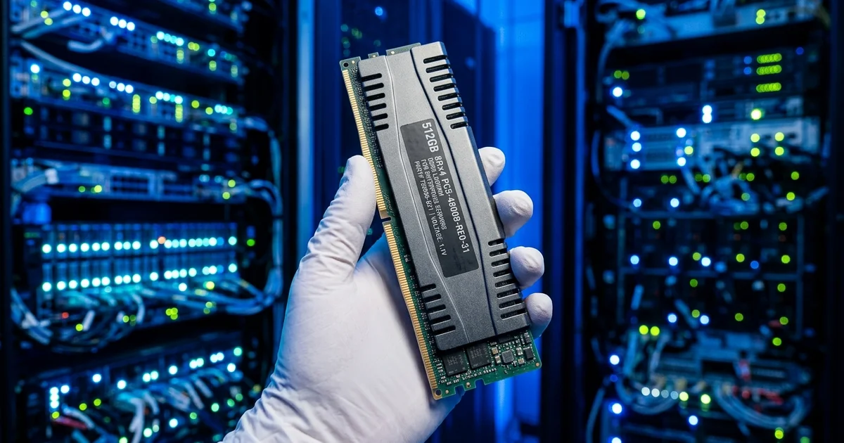 마이크론 512GB DDR5 메모리 모듈