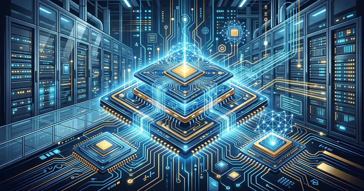 AI 반도체 데이터센터 이미지