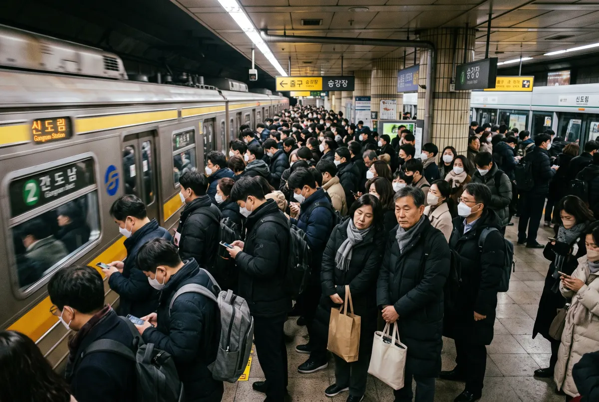 경기→서울 출퇴근자 74.3% "심각한 피로·스트레스"