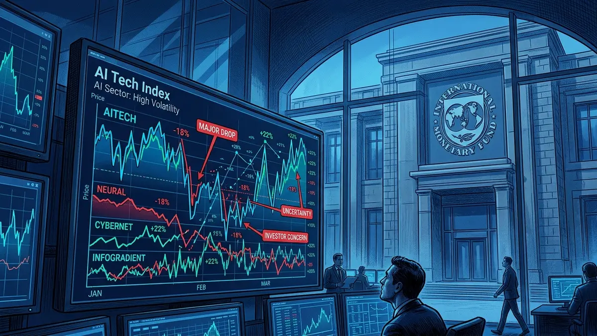 IMF의 AI 주식시장 조정 경고