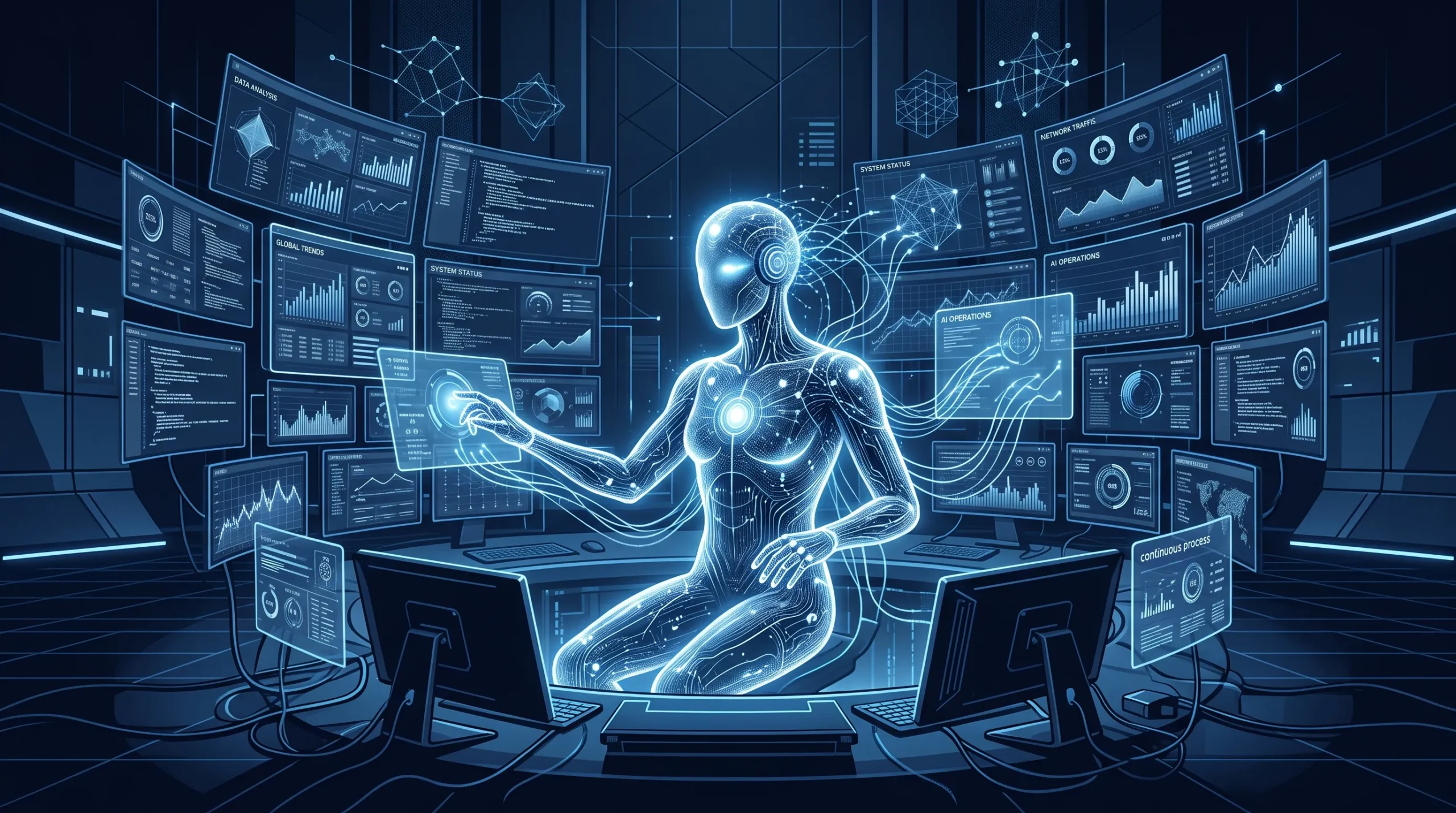 OpenAI Dots AI agents illustration